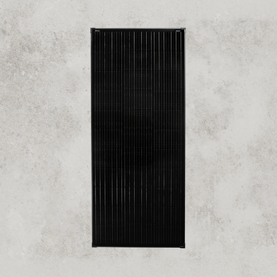 200W 12V Black Glass Solar Panel (30mm Frame)