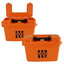 2 Pack of CAOS Handy Storage Box - Plastic