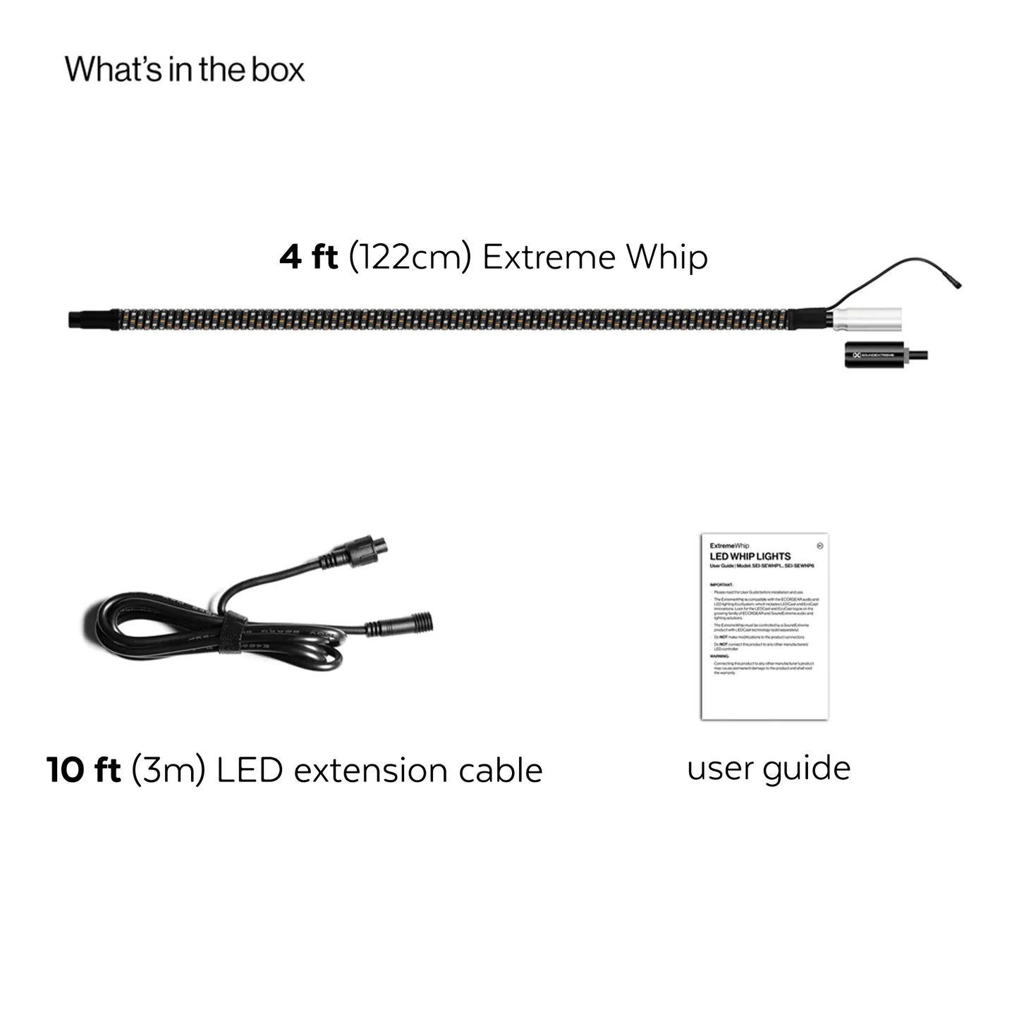 Extreme 4ft (122cm) Whip