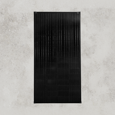 300W 12V Black Glass Solar Panel (30mm Frame)