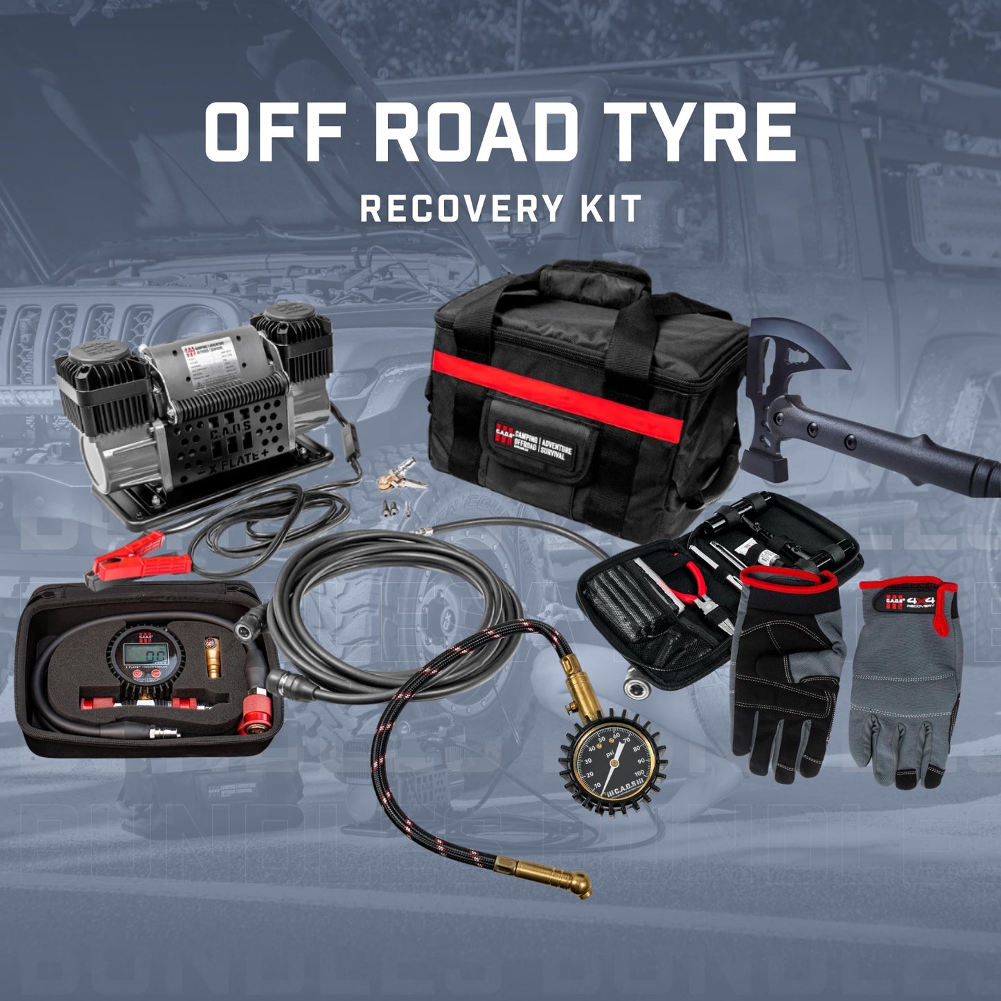 Off Road Tyre Recovery Kit