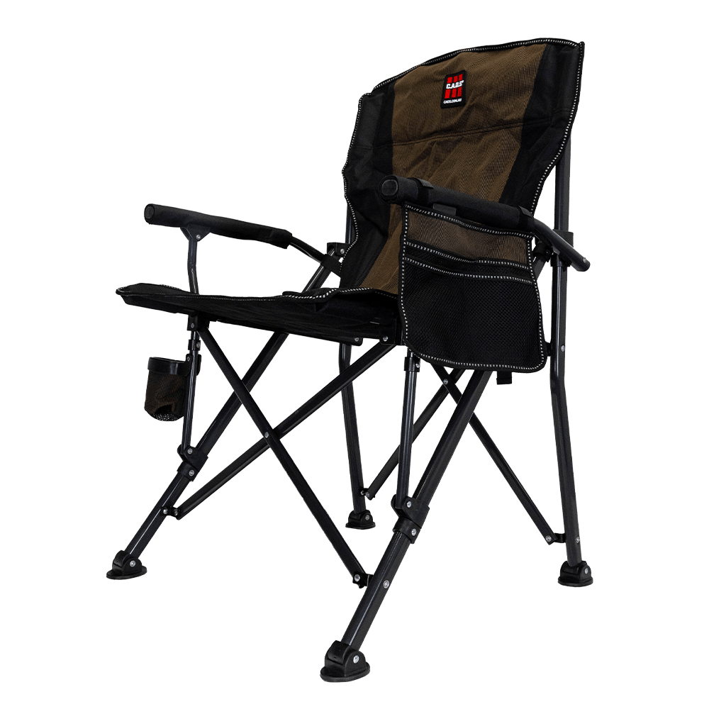 CAOS Folding Camp Chair - Brown & Black