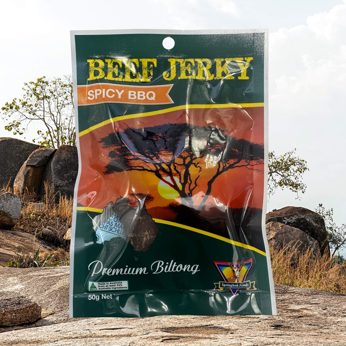 Jerky Spicy BBQ 50g