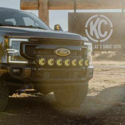 Ford Super Duty Gravity®️ Titan™ LED Light Bar Bumper Bundle